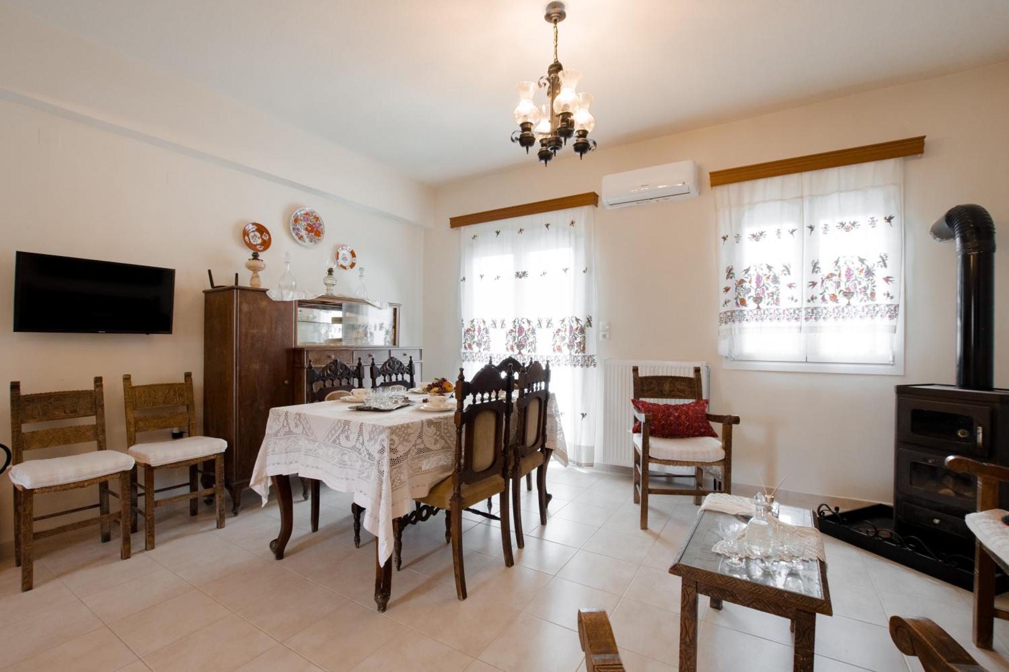 Prasini Folia - Apartment Ida อาโนเยีย ภายนอก รูปภาพ