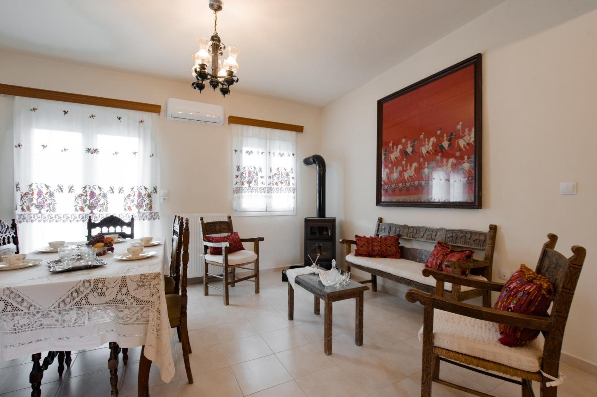 Prasini Folia - Apartment Ida อาโนเยีย ภายนอก รูปภาพ