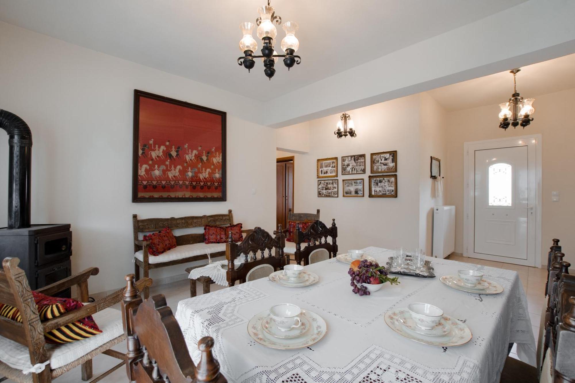 Prasini Folia - Apartment Ida อาโนเยีย ภายนอก รูปภาพ